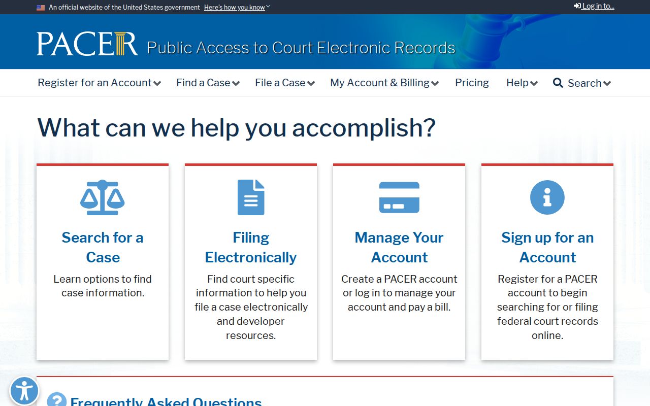 New London County federal criminal records PACER